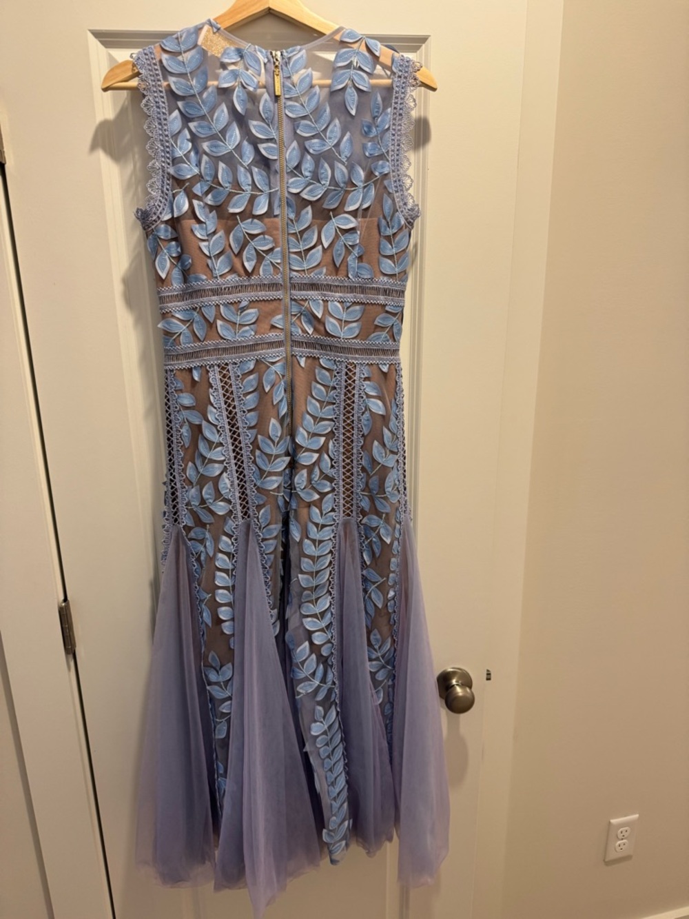 Bronx and Banco Violet Flared Midi Dress - Picture 3 of 5